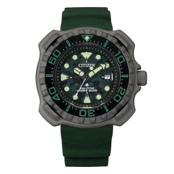 Citizen Promaster Men’s Green Resin Strap Watch