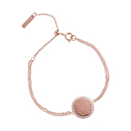 Olivia Burton Bejewelled Classics Rose Gold Tone Bracelet