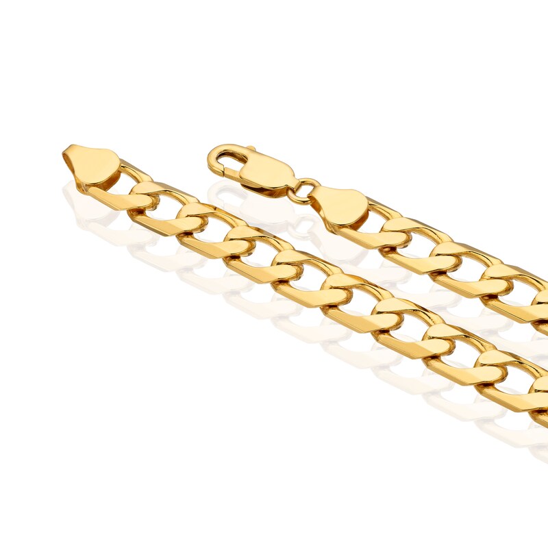 9ct Yellow Gold 20 Inch Curb Chain