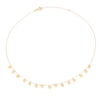 Thumbnail Image 1 of 9ct Yellow Gold Sparkle Disc Necklace