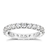 Thumbnail Image 1 of 18ct White Gold 1.50ct Diamond Full Eternity Ring