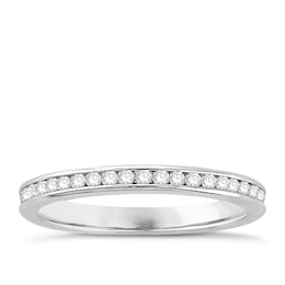 Platinum 0.50ct Diamond Full Eternity Ring