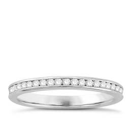 18ct White Gold Full Eternity 0.50ct Diamond Ring