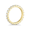 Thumbnail Image 2 of Engagement Ring 18ct Yellow Gold Full Eternity 1.25ct Diamond Ring