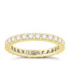 Thumbnail Image 1 of 18ct Yellow Gold 1ct Diamond Full Claw Set Eternity Ring