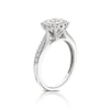 Thumbnail Image 1 of 9ct White Gold 0.50ct Total Diamond Illusion Cluster Ring
