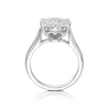 Thumbnail Image 2 of 18ct White Gold 0.75ct Total Diamond Cluster Ring