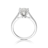 Thumbnail Image 3 of 18ct White Gold 0.25ct Total Diamond Cluster Ring