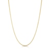 Thumbnail Image 0 of 9ct Yellow Gold 24 Inch Adjustable Dainty Spiga Chain