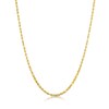 Thumbnail Image 0 of 9ct Yellow Gold 24 Inch Adjustable Rope Chain