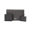 Thumbnail Image 1 of BOSS Men's Black Leather Card & Wallet Gift Set