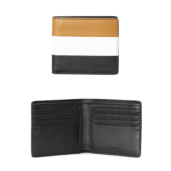 BOSS Men’s Three Tone Leather Wallet