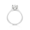 Thumbnail Image 3 of Engagement Ring 14ct White Gold 1.50ct Total Diamond Six Claw Solitaire Ring