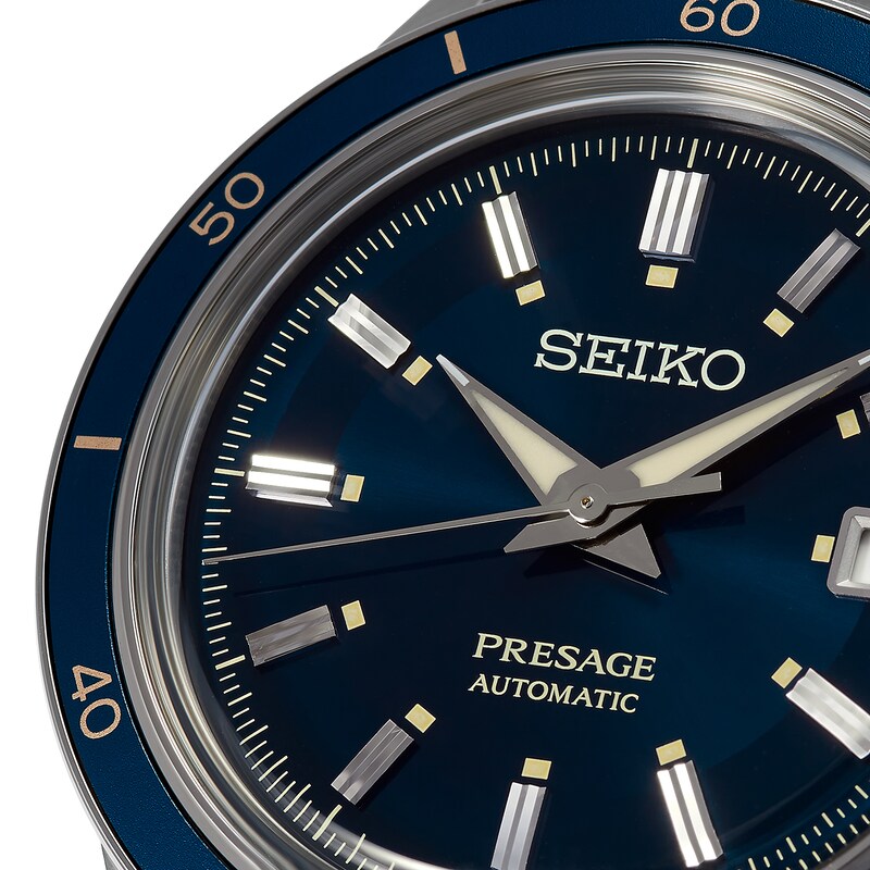 Seiko Presage 40mm Men’s Stainless Steel Bracelet Watch