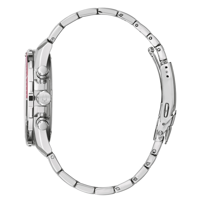 Bulova Sport Chronograph Stainless Steel Bracelet Watch