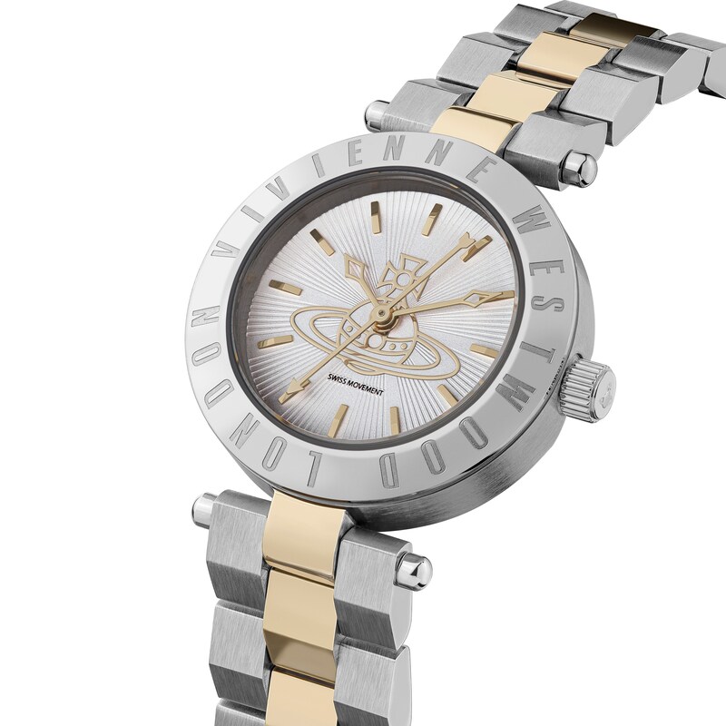 Vivienne Westwood Westbourne Orb Two Tone Bracelet Watch