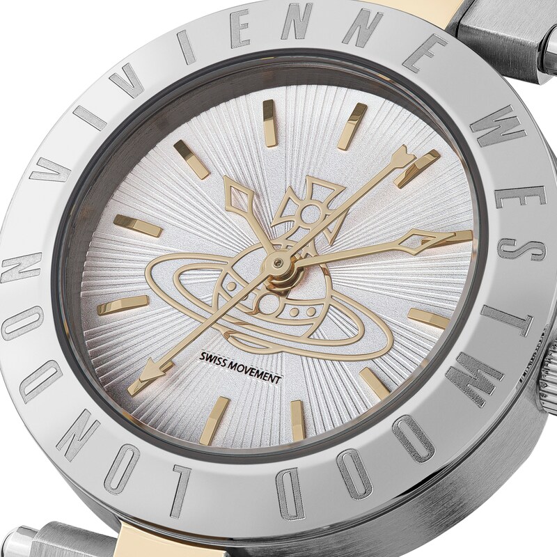 Vivienne Westwood Westbourne Orb Two Tone Bracelet Watch