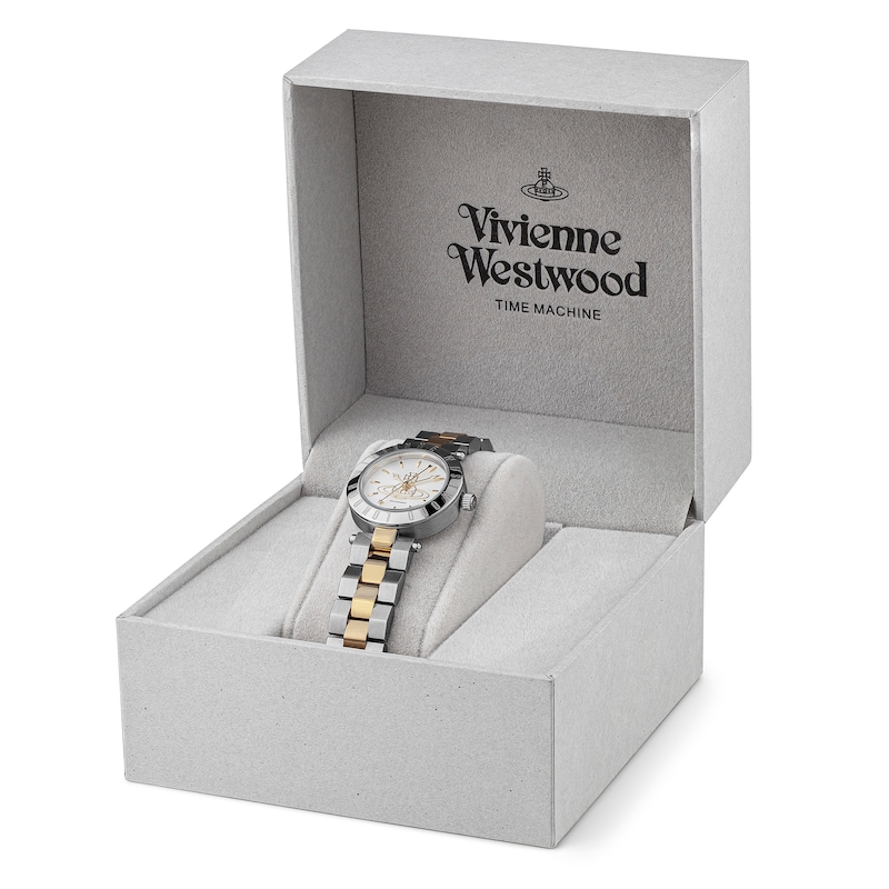 Vivienne Westwood Westbourne Orb Two-Tone Bracelet Watch