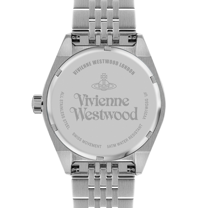 Vivienne Westwood Sydenham Stainless Steel Bracelet Watch