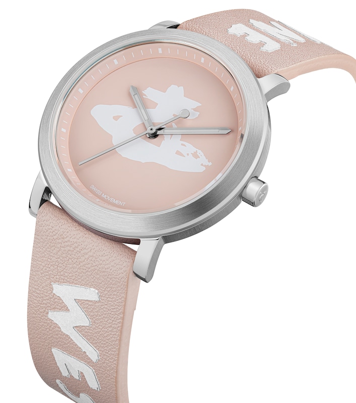 Vivienne Westwood Ladbroke Ladies’ Pink Leather Strap Watch
