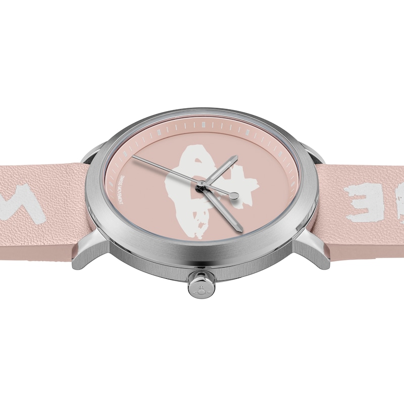 Vivienne Westwood Ladbroke Ladies’ Pink Leather Strap Watch