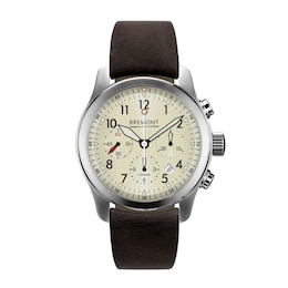 Bremont ALT1-P2 Chronograph Men's Brown Leather Strap Watch