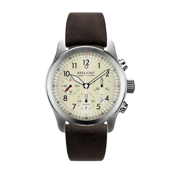Bremont ALT1-P2 Chronograph Men’s Brown Leather Strap Watch