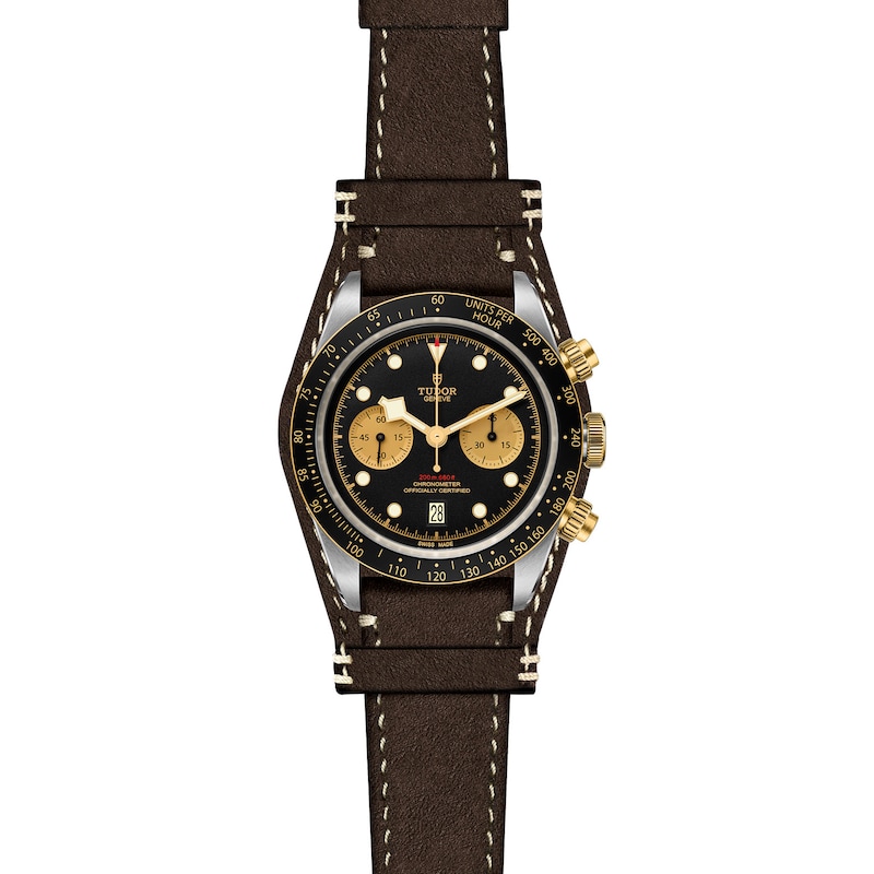 Main Image 2 of Tudor Black Bay Chrono Men's Brown Strap Watch