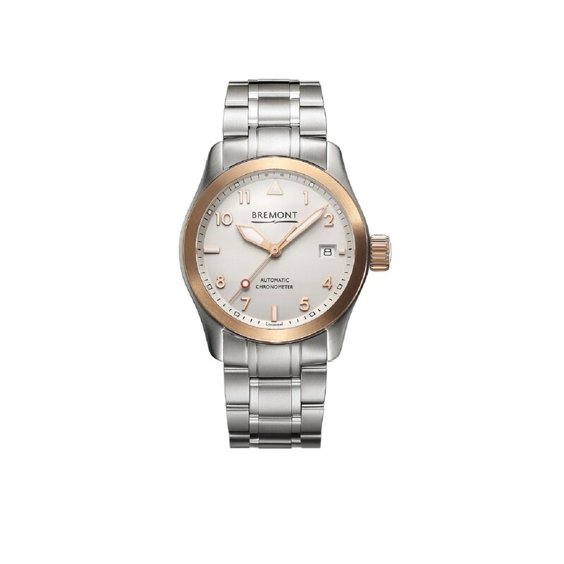 Bremont Solo 37 Men's Stainless Steel Bracelet Watch