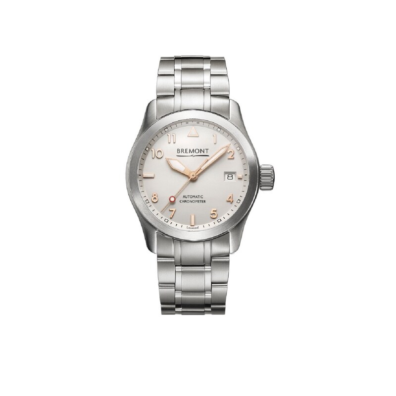 Bremont Solo 37 Men's Stainless Steel Bracelet Watch