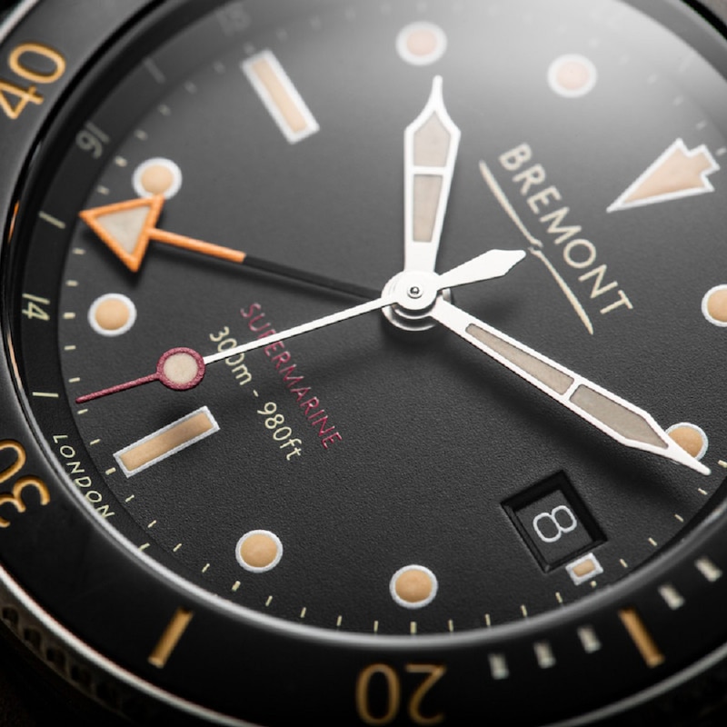 Main Image 5 of Bremont Supermarine S302 Men's Brown Leather Strap Watch