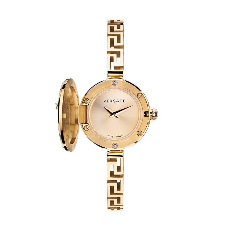 Versace Medusa Secret Ladies' Gold Tone Bracelet Watch