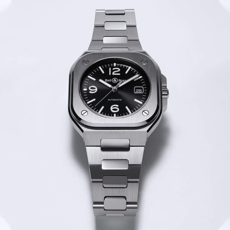 Bell & Ross BR 05 Men's Stainless Steel Bracelet Watch