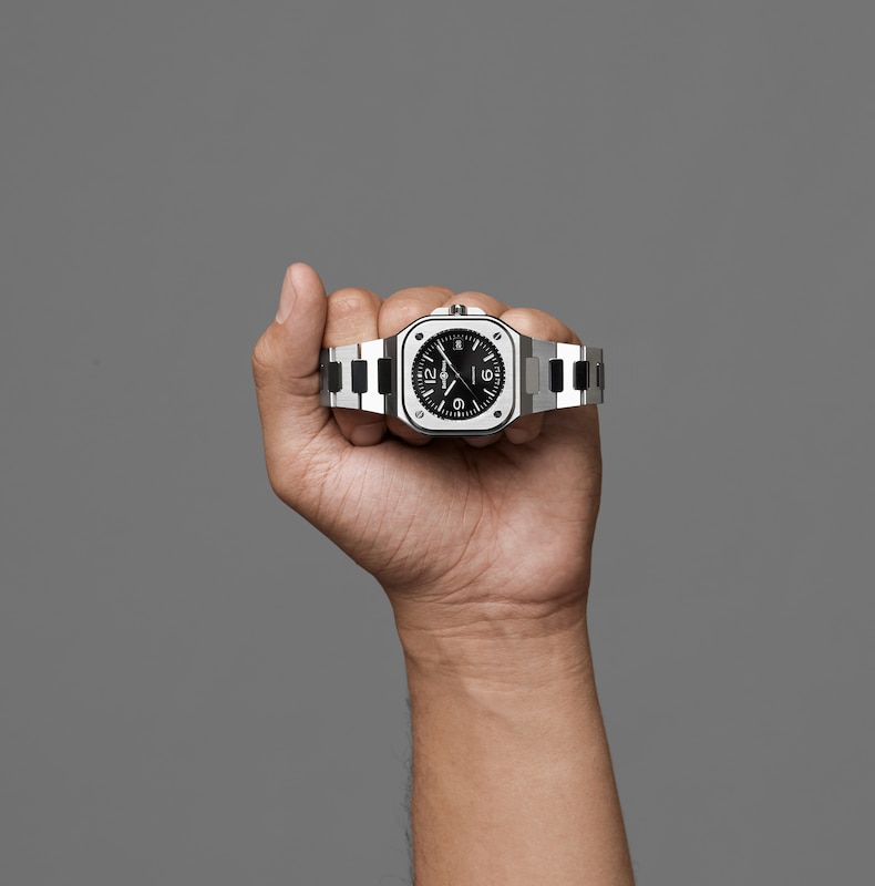 Main Image 7 of Bell & Ross BR 05 Men's Stainless Steel Bracelet Watch