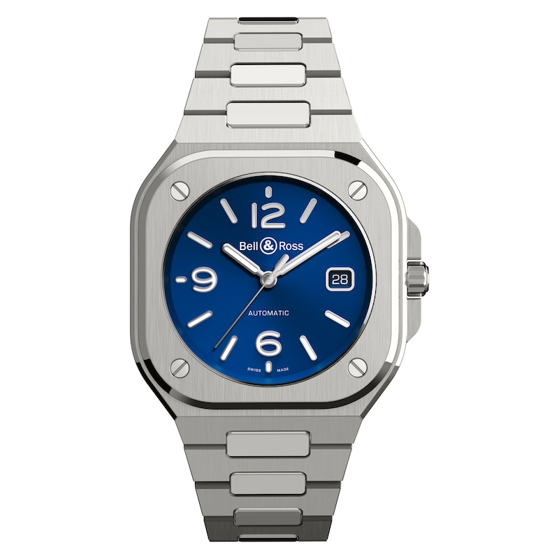 Bell & Ross BR 05 Men's Blue Steel Bracelet Watch