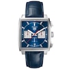 Thumbnail Image 0 of TAG Heuer Monaco Men's Blue Leather Strap Watch