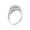 Thumbnail Image 1 of 18ct White Gold 1.25ct Diamond Octagon Halo Ring