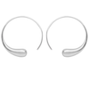 Thumbnail Image 0 of Lucy Quartermaine Luna Sterling Silver Large Hoop Earrings