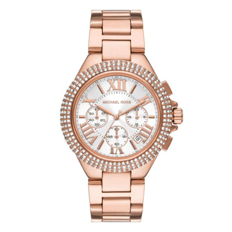Michael Kors Camille Ladies' Stainless Steel Bracelet Watch
