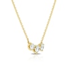 Thumbnail Image 1 of 18ct Yellow Gold 1ct Total Diamond Triple Necklace
