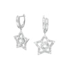 Thumbnail Image 0 of Swarovski Stella Rhodium-Plated Crystal Star Earrings