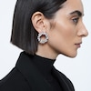 Thumbnail Image 2 of Swarovski Millenia Crystal Octagon Hoop Earrings