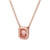Thumbnail Image 0 of Swarovski Millenia Rose Gold Plated Pink Crystal Pendant