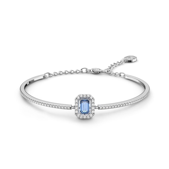 Swarovski Millenia Rhodium-Plated Blue Crystal Bracelet