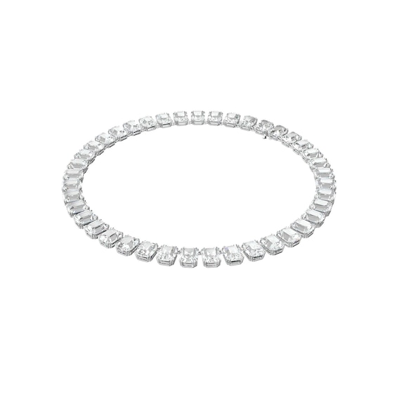 Swarovski Millenia Rhodium Plated Crystal Necklace