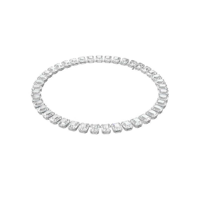 Swarovski Millenia Rhodium Plated Crystal Necklace