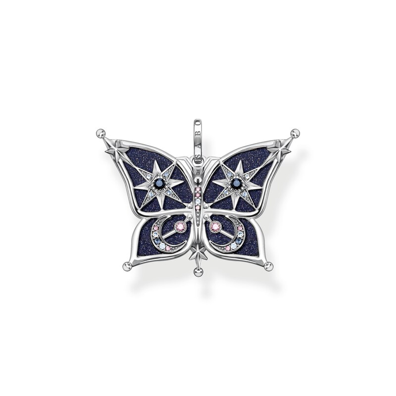 Thomas Sabo Magic Star Sterling Silver Butterfly Pendant