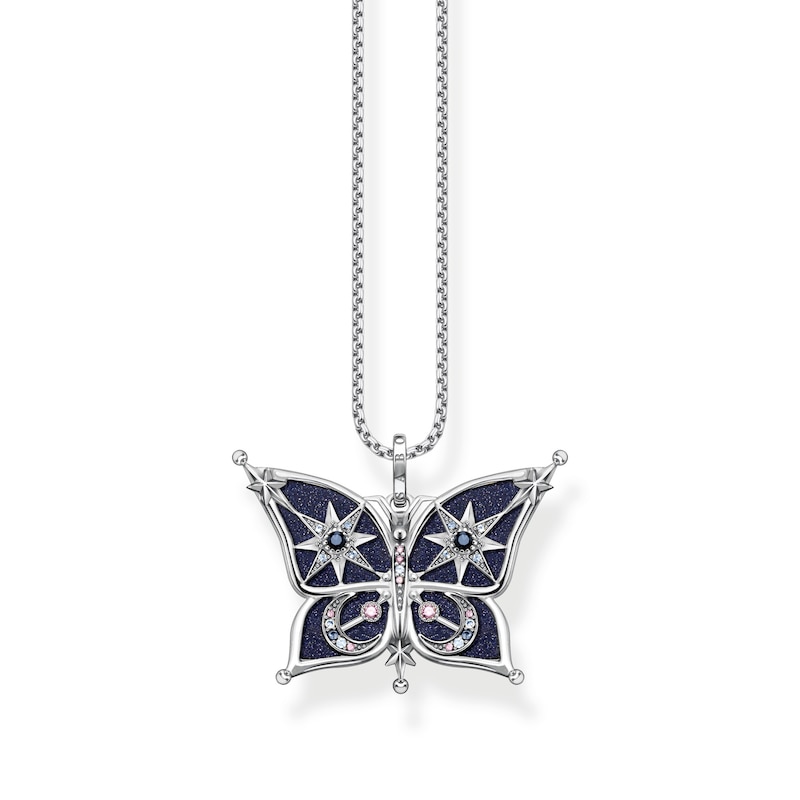 Thomas Sabo Magic Star Sterling Silver Butterfly Pendant