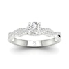 Thumbnail Image 0 of The Diamond Story Platinum 0.60ct Total Diamond Ring