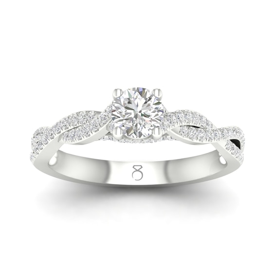 Engagement Ring The Diamond Story Platinum 0.60ct Diamond Ring